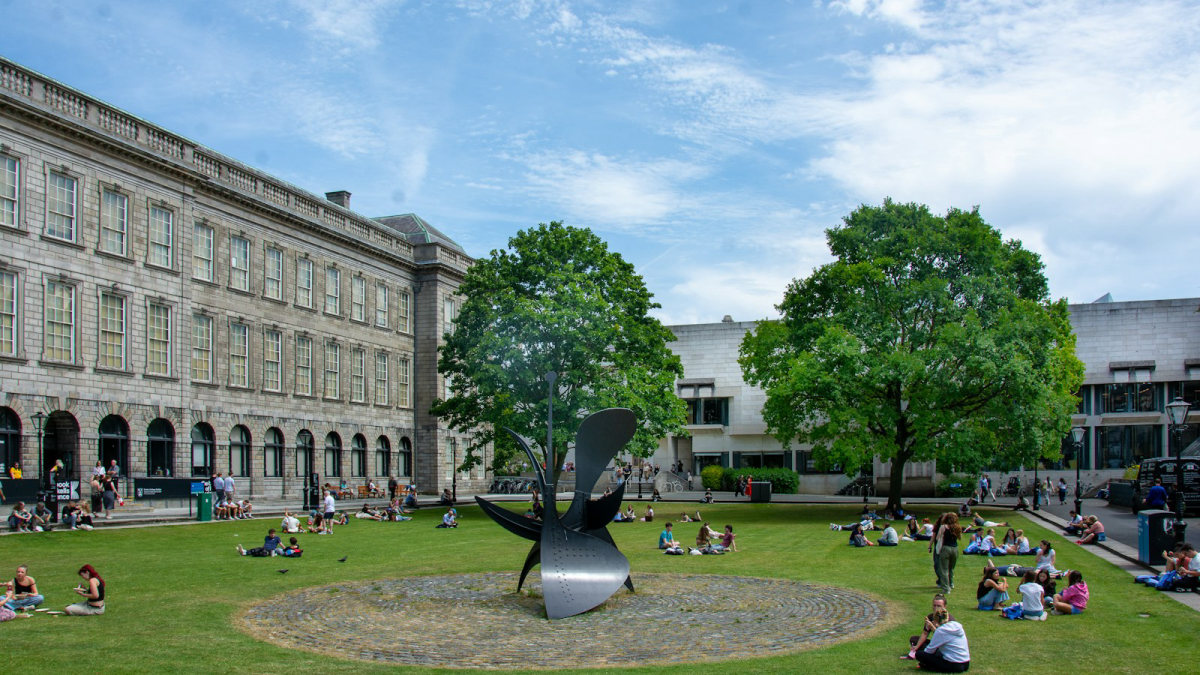 Une cour d’université